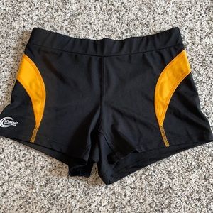 cheer tight shorts (S) -worn once -new condition